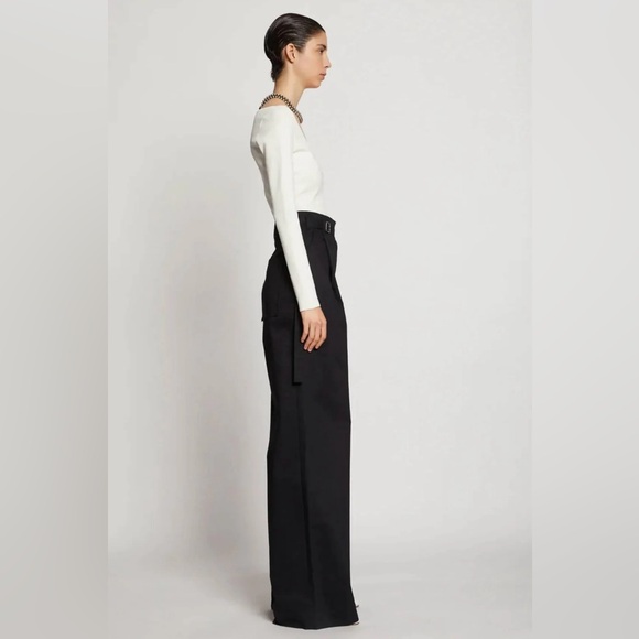 PROENZA SCHOULER***White Knit Scoop Neck Top**Small $350 - Picture 7 of 10